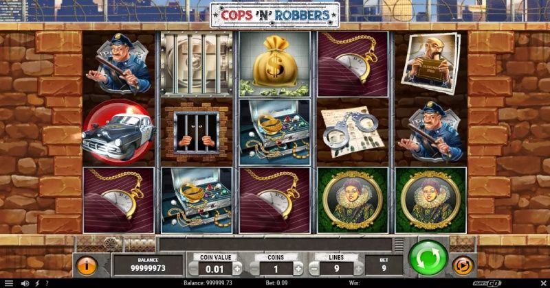 Play in Cops ‘n’ Robbers Slot Online from Play’n GO for free now | www.webmarketingwatch.com