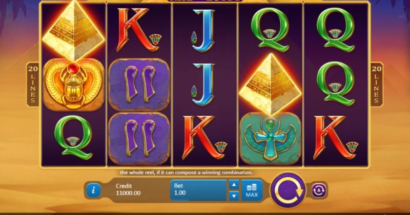 Play in Rise of Egypt slot online from Playson for free now | www.webmarketingwatch.com